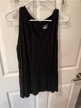 🍃Lane Bryant Black V-Neck Tank Top